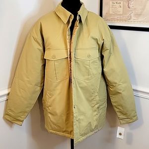BP Trucker Coat‎ Quilt lined Tan Grove Womens Large
